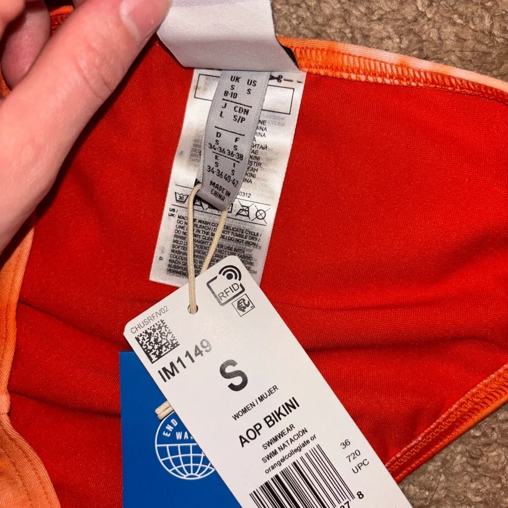 NWT Adidas Women's Hills Hiker Allover-Print Bikini